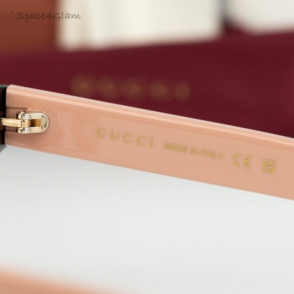 Gucci Women Eyeglasses Havana Pink Demo Cat Eye GG1715O 005 BRAND NEW main image 4